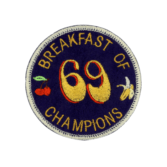 Breakfast of Champions Handmade Patch