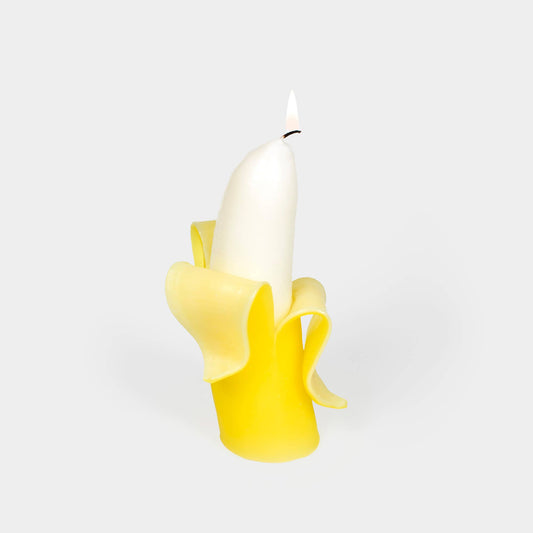 Big Banana Candle - Handmade, 6.5" Tall, 16 Hr Burn