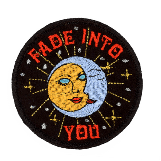 Fade Into You Handmade Patch