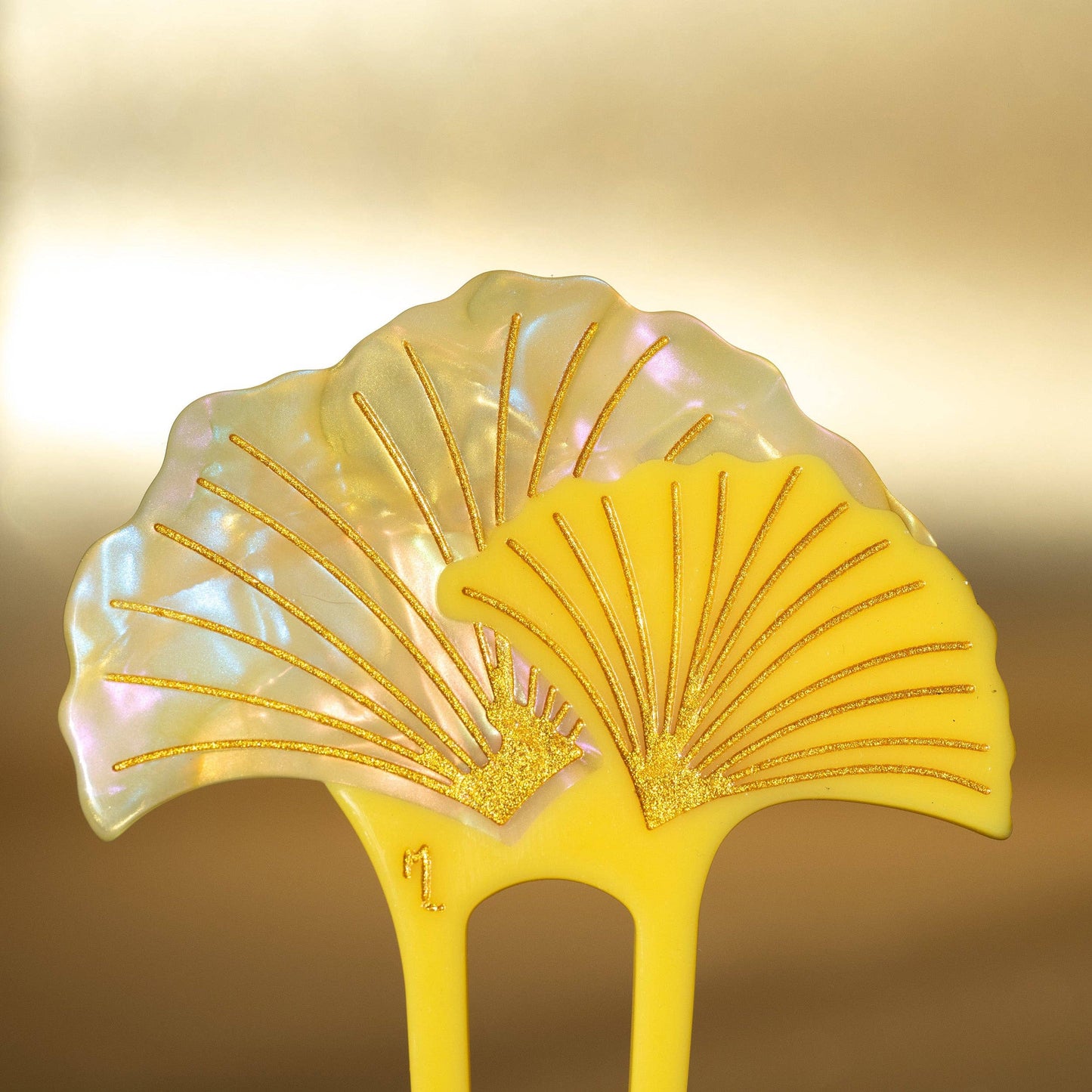 Ginkgo Leaf Hair Stick Hair Pin