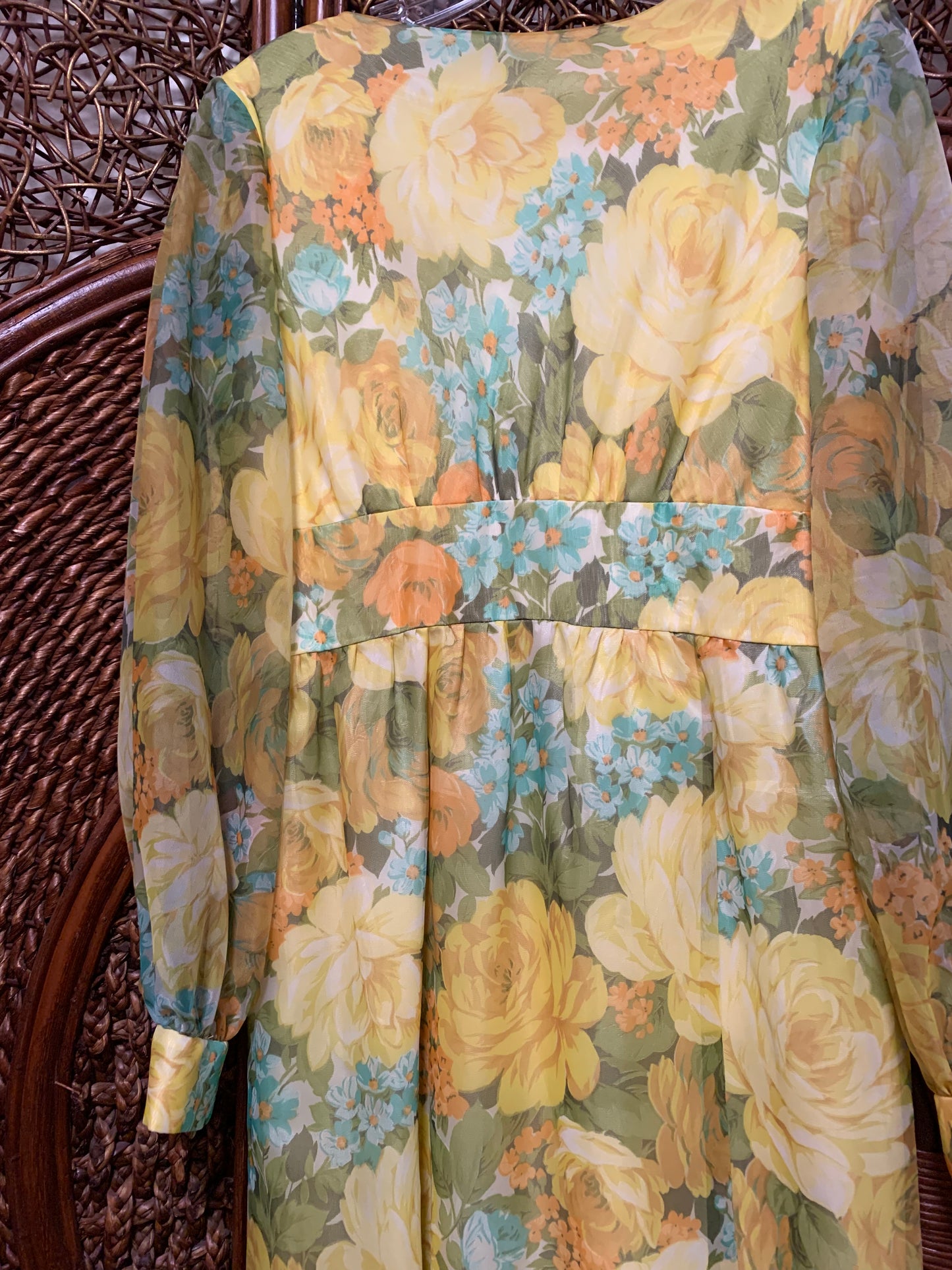 Sunshine Floral Maxi Dress