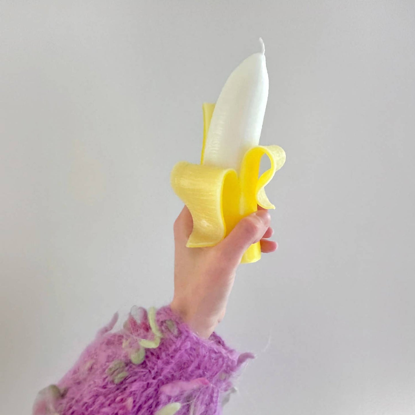 Big Banana Candle - Handmade, 6.5" Tall, 16 Hr Burn