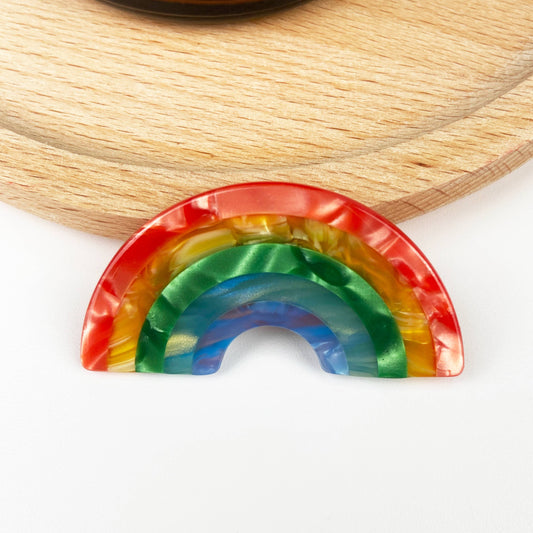 Rainbow Hair Claw