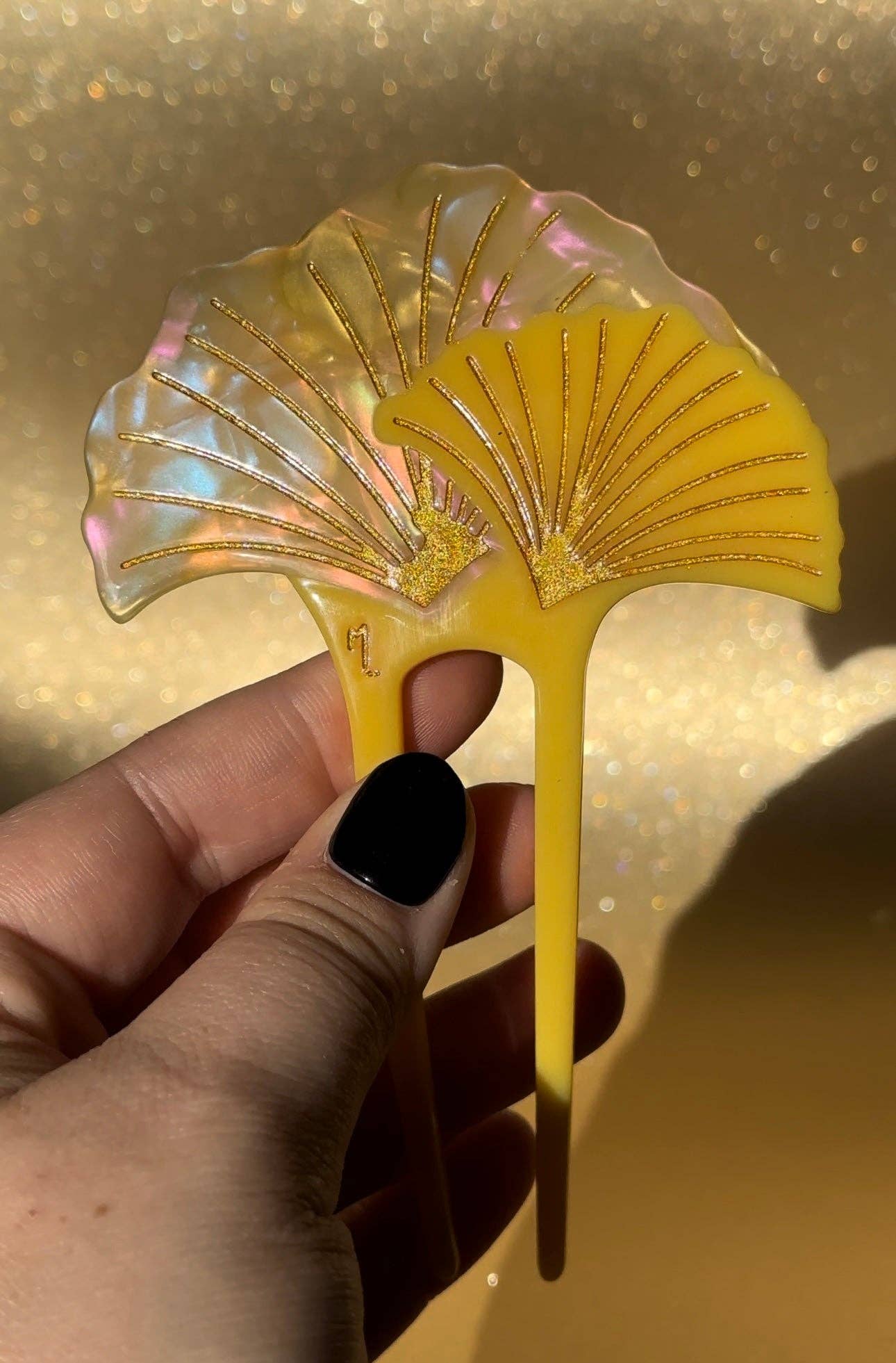 Ginkgo Leaf Hair Stick Hair Pin