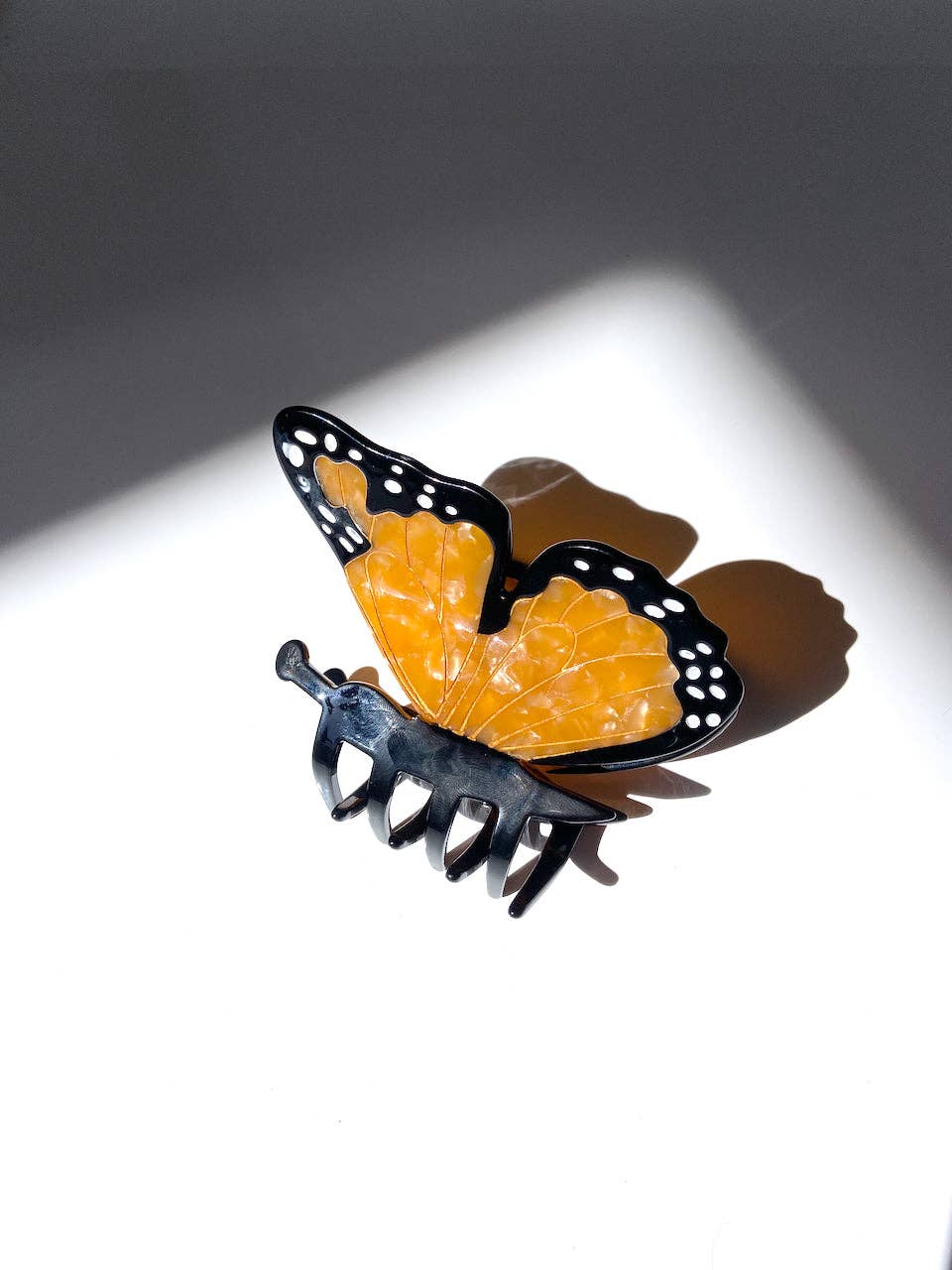 Monarch Butterfly Hair Claw